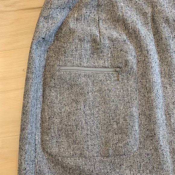 Wool Pencil Wrap Skirt - Picture 4 of 5